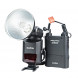 Godox WITSTRO ad360ii-c TTL Leistungsstark + PB960 Lithium Power Pack Schwarz + X1 C TTL Speedlite Transmitter + tt685 C Kamera Flash + S-Type Bowens Speedlite Halterung für Canon EOS Kamera-09